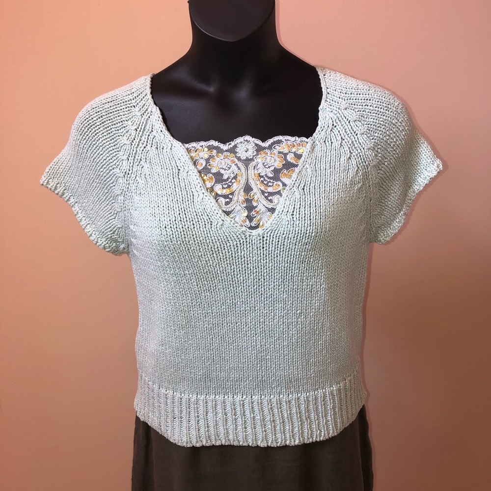 Express knitted sweater.